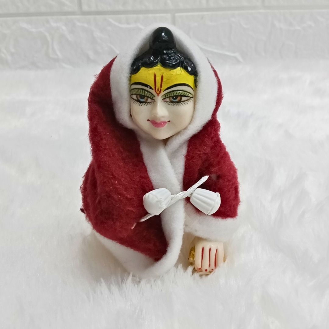 Laddu Gopal Dori Ponchu  (Random Color)