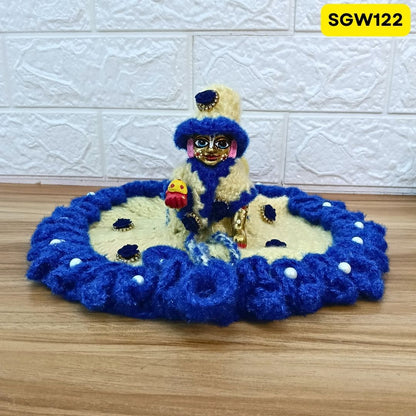 Premium Woolen Dress for Laddu Gopal Ji (size- 5 number ) | SGW122