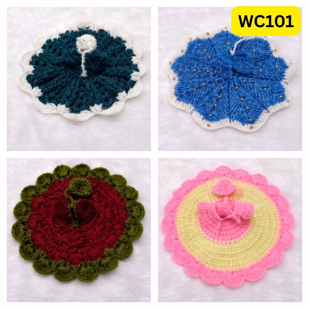 Woollen Dress Combo Pack of 4 | Size - 5 Number | WC101