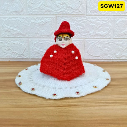 Premium Woolen Dress for Laddu Gopal Ji (size- 5 number ) | SGW127