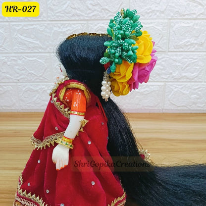 Designer Open Hair Wig for Radha  Rani Ji | Size- 12 Number | HR027
