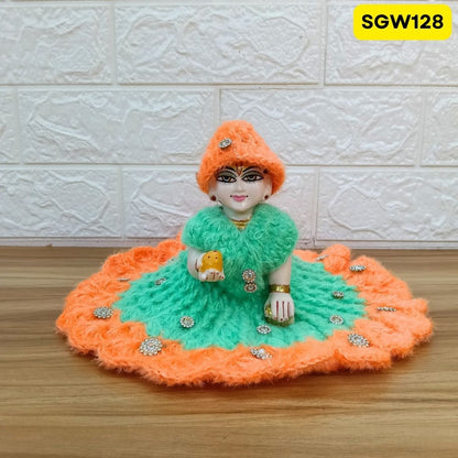 Premium Woolen Dress for Laddu Gopal Ji (size- 5 number ) | SGW128