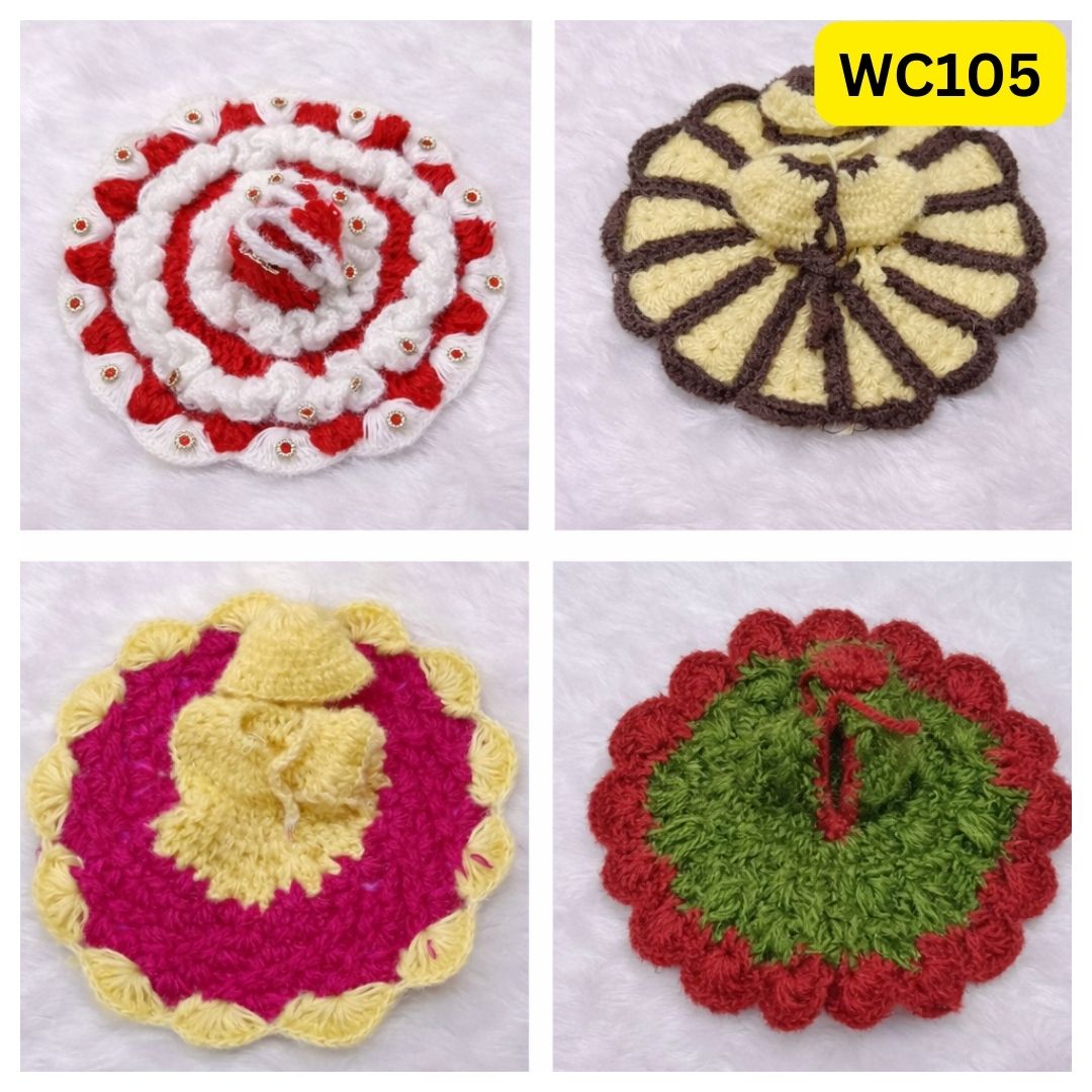 Woollen Dress Combo Pack of 4 | Size - 5 Number | WC105