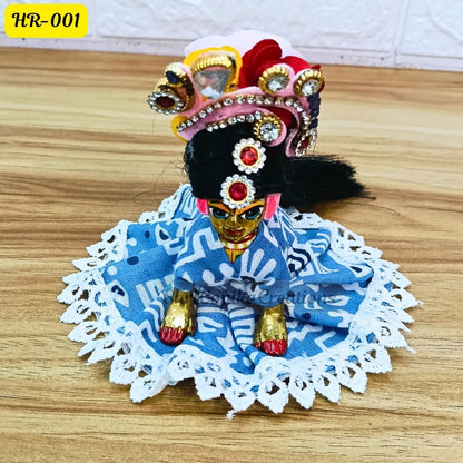 Designer Open Hair Wig for Radha  Rani Ji | Size- 1, 3 Number | HR001