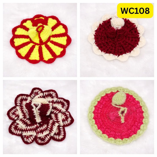 Woollen Dress Combo Pack of 4 | Size - 4 Number | WC108