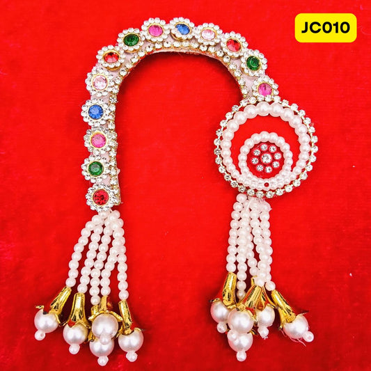 Multi Coloured Chandrika for Radha Rani – JC010