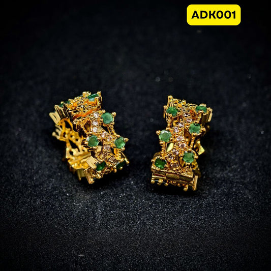 Green colored AD heavy Kangan | ADK001
