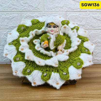 Premium Woolen Dress for Laddu Gopal Ji (size- 6 number ) | SGW136