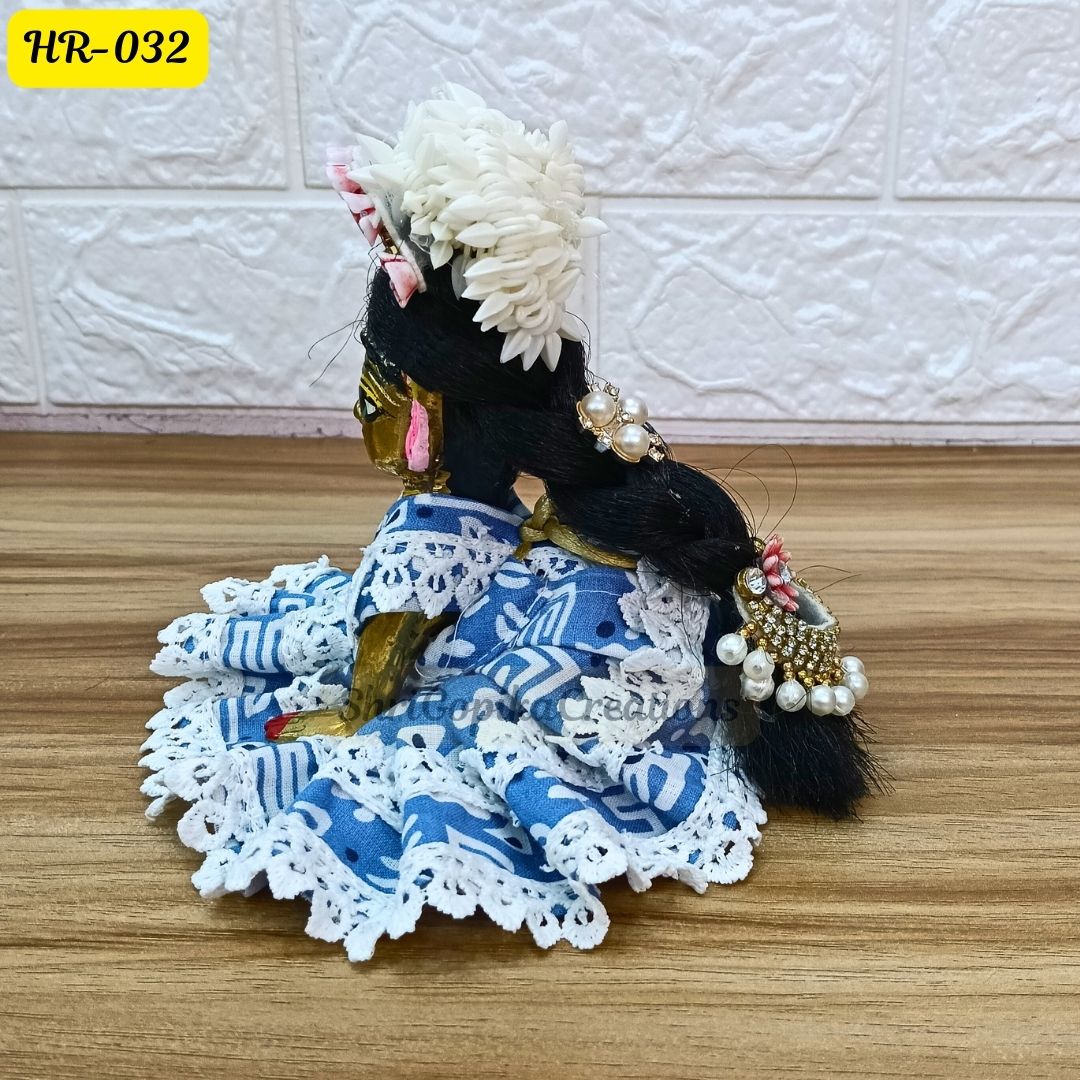 Designer Hair Wig Chhoti for Radha Rani Ji | Size- 3 Number | HR032