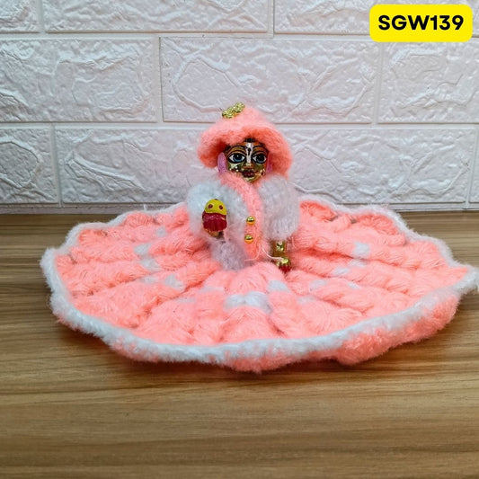 Premium Woolen Dress for Laddu Gopal Ji (size- 5 number ) | SGW139
