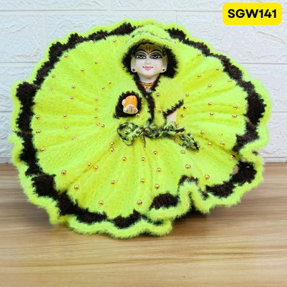 Premium Woolen Dress for Laddu Gopal Ji (size- 6 number ) | SGW141