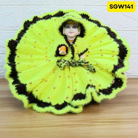 Premium Woolen Dress for Laddu Gopal Ji (size- 6 number ) | SGW141