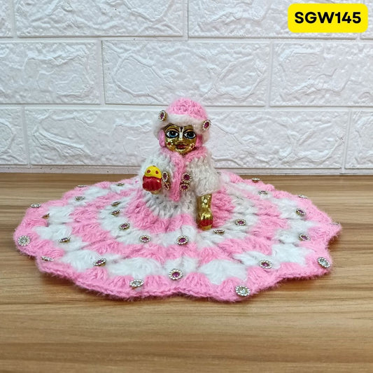 Premium Woolen Dress for Laddu Gopal Ji (size- 5 number ) | SGW145