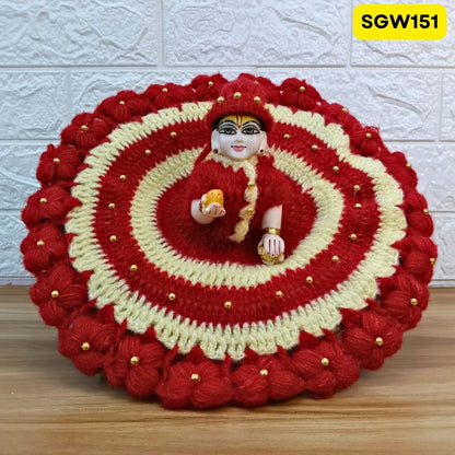 Premium Woolen Dress for Laddu Gopal Ji (size- 7 number ) | SGW151