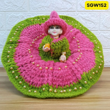 Premium Woolen Dress for Laddu Gopal Ji (size- 7 number ) | SGW152