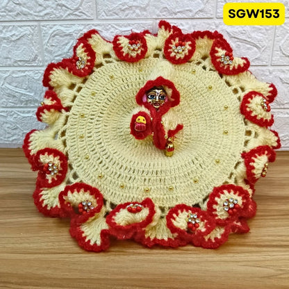 Premium Woolen Dress for Laddu Gopal Ji (size- 8 number ) | SGW153