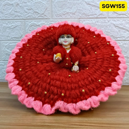 Premium Woolen Dress for Laddu Gopal Ji (size- 7 number ) | SGW155