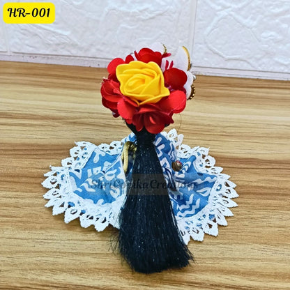 Designer Open Hair Wig for Radha  Rani Ji | Size- 1, 3 Number | HR001