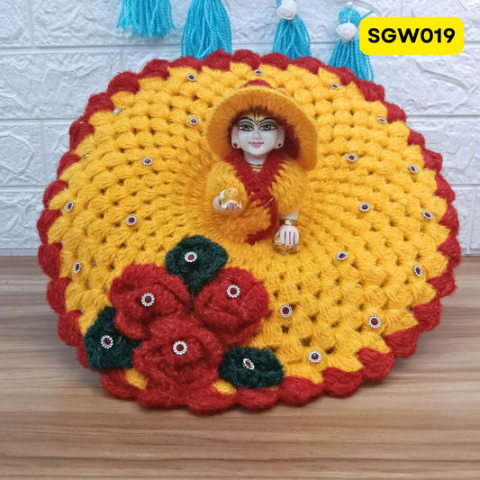 Premium Woolen Dress for Laddu Gopal Ji | SGW019 ( 6, 7 Number )