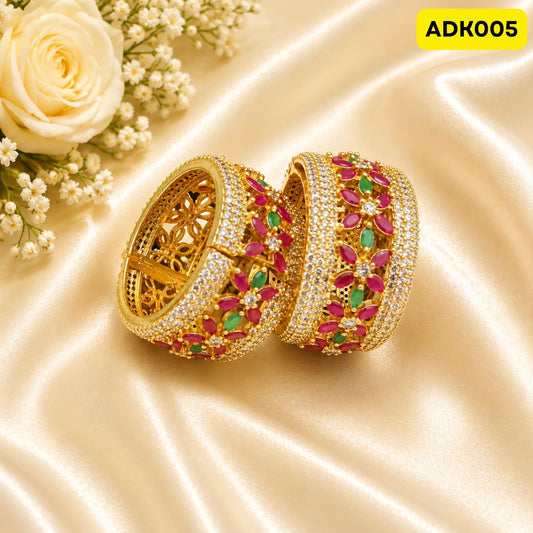 Premium AD Bangles | ADK005