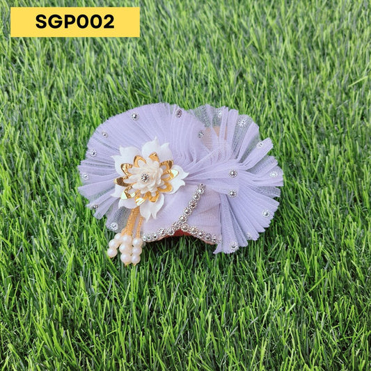 White Pagdi for Laddu Gopal | SGP002