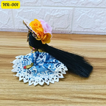 Designer Open Hair Wig for Radha  Rani Ji | Size- 1, 3 Number | HR001