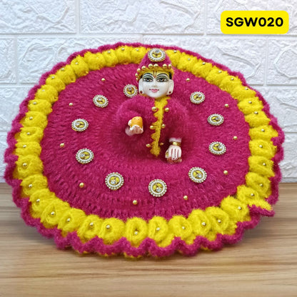 Premium Woolen Dress for Laddu Gopal Ji | SGW020 ( 6 Number )