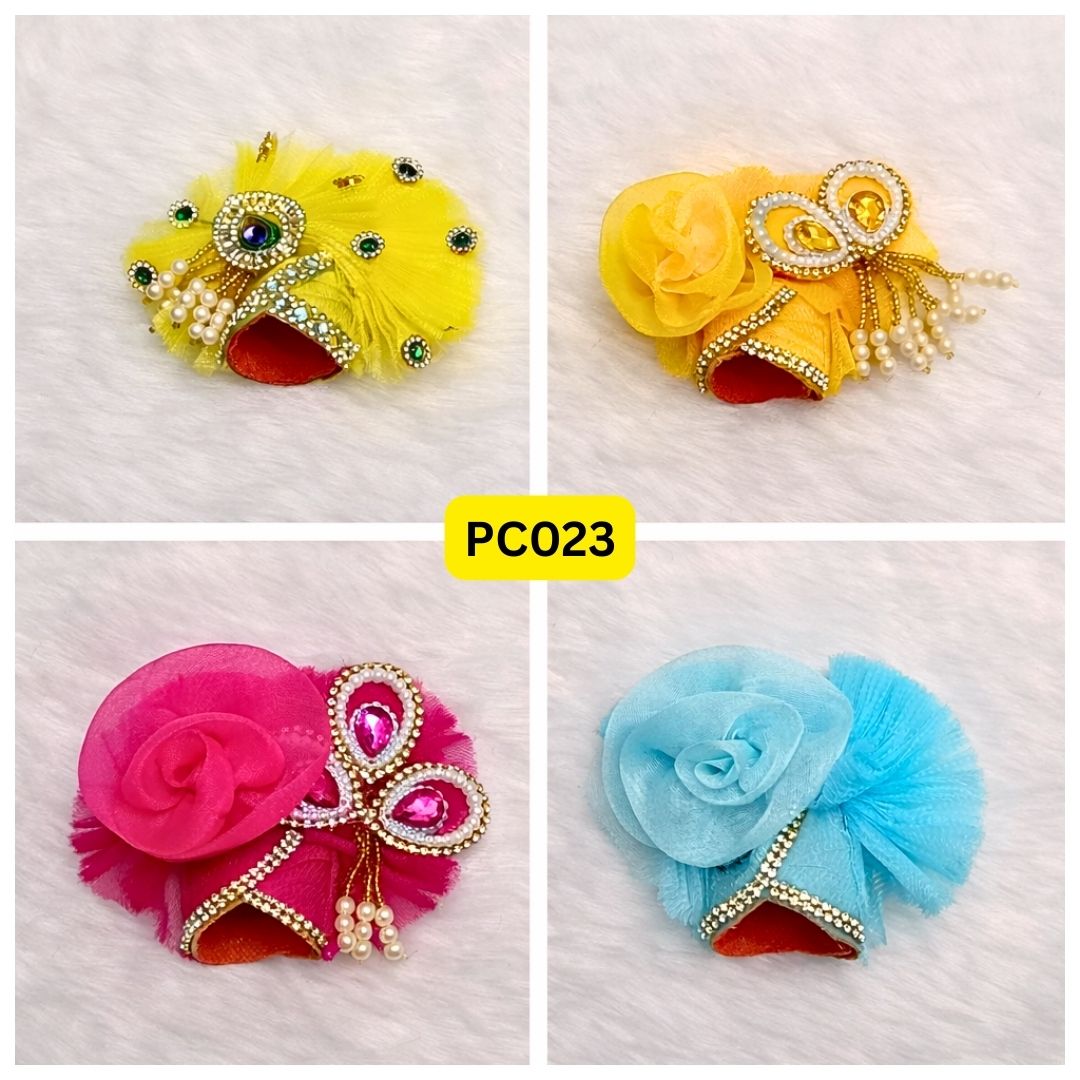 Pagdi for Laddu Gopal ji Combo Pack of 4 | PC023