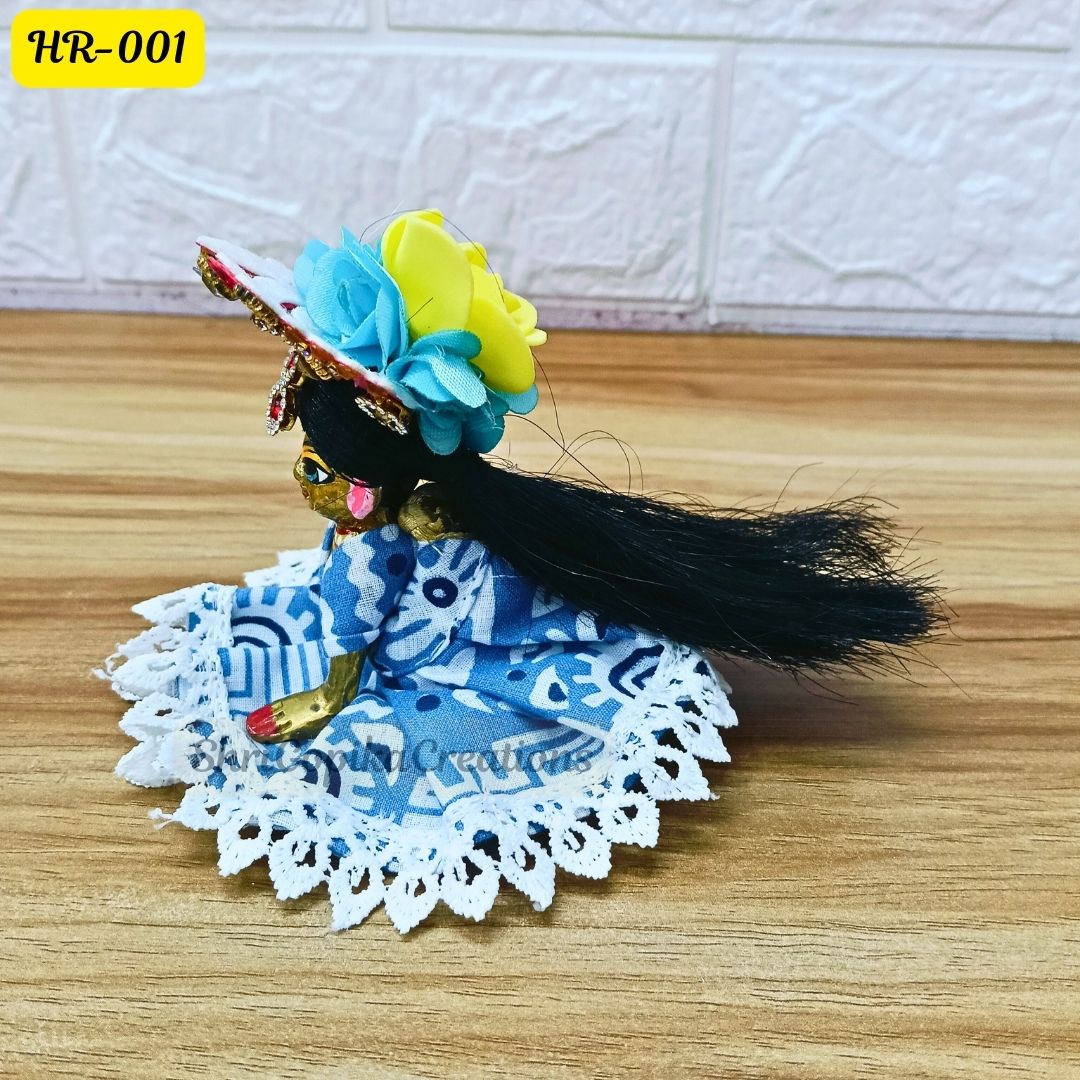 Designer Open Hair Wig for Radha  Rani Ji | Size- 1, 3 Number | HR001