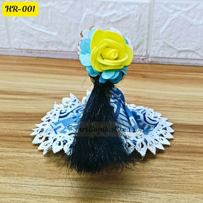 Designer Open Hair Wig for Radha  Rani Ji | Size- 1, 3 Number | HR001