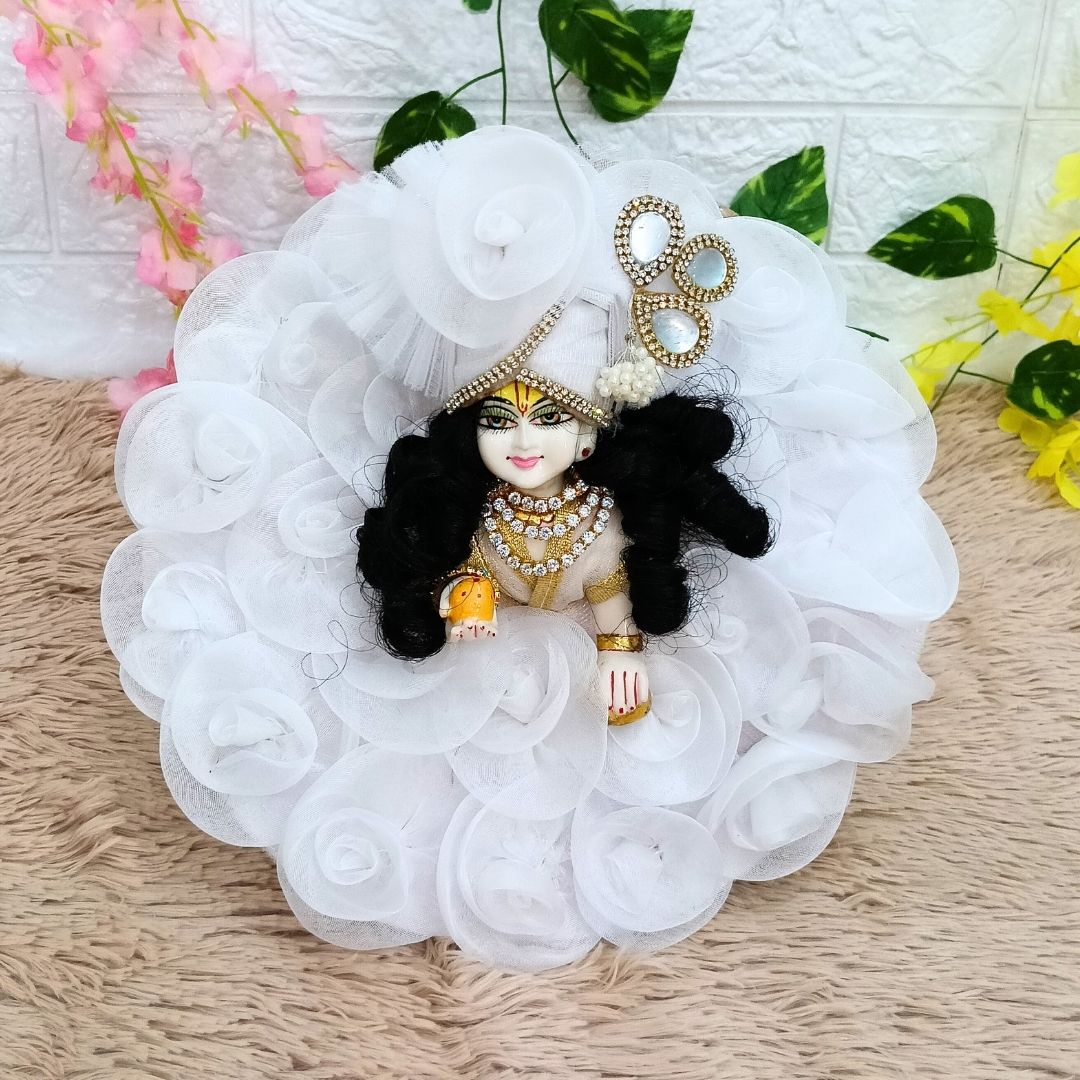 Fancy Laddu Gopal Poshak Daily Wear Weekly Combo with Free Bathset || CMB037