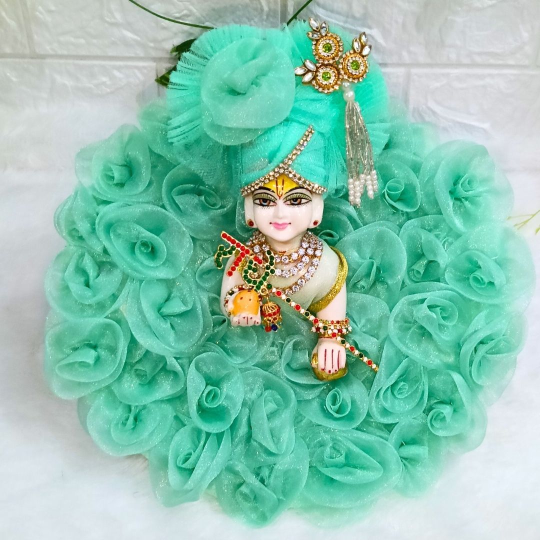Fancy Laddu Gopal Poshak Daily Wear Weekly Combo with Free Bathset || CMB037