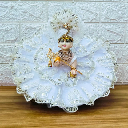 Fancy Laddu Gopal Poshak Daily Wear Weekly Combo With Free Bathset - CMB036