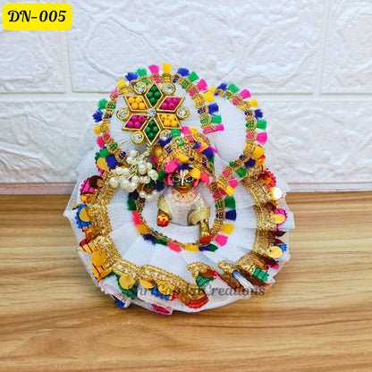 Holi Special Vibrant Multicolor  Laddu Gopal Poshak | DN-005