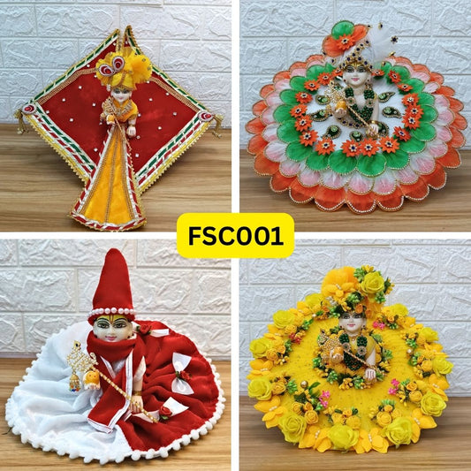 Festive Special Dress Combo Pack of 4 | FSC001