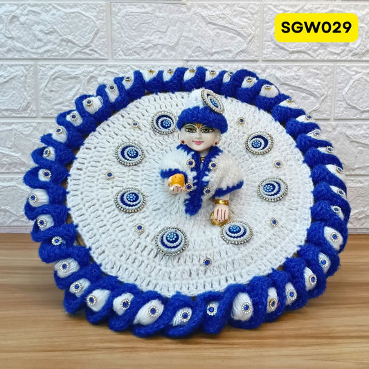 Premium Woolen Dress for Laddu Gopal Ji | SGW029 ( 6 number )