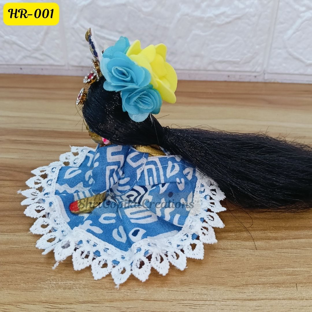 Designer Open Hair Wig for Radha  Rani Ji | Size- 1, 3 Number | HR001