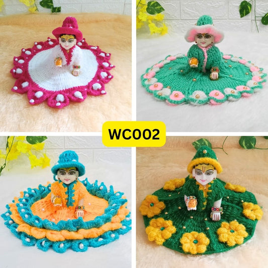 Winter Special Premium Woollen Dress Combo Pack of 4 (random design and color) | WC002