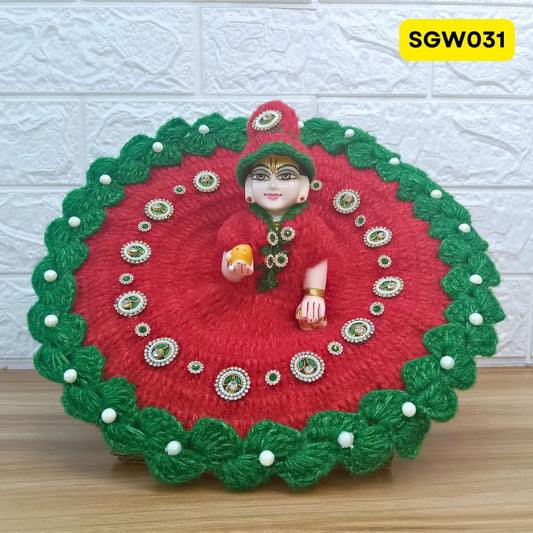 Premium Woolen Dress for Laddu Gopal Ji | SGW031