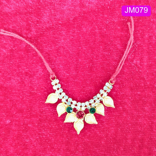 Beautiful golden haar with intricate design for Laddu Gopal ( 1.3 Inches ) | JM079
