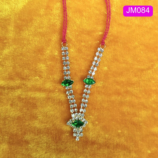 Laddu Gopal Necklace with  Crystal Detailing ( 2.5 Inches ) | JM084