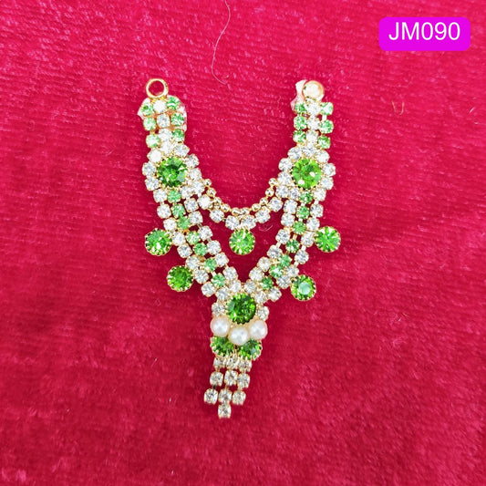 Laddu Gopal necklace with Crystal Detailing ( 2 Inches ) | JM090