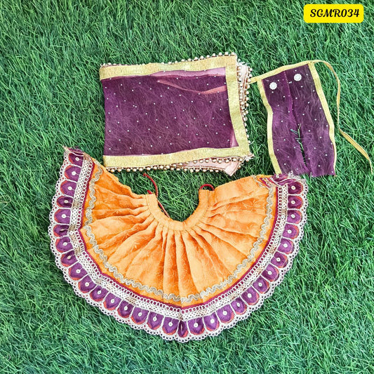 Yellow wine  Designer Mata Rani Outfit  || SGMR034