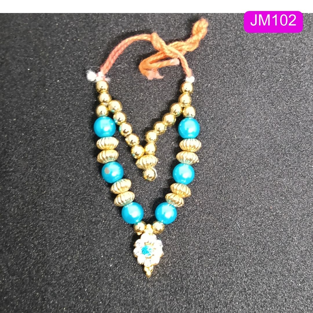 Two layer Moti Haar for your Laddu Gopal ( 6 cm ) || JM102