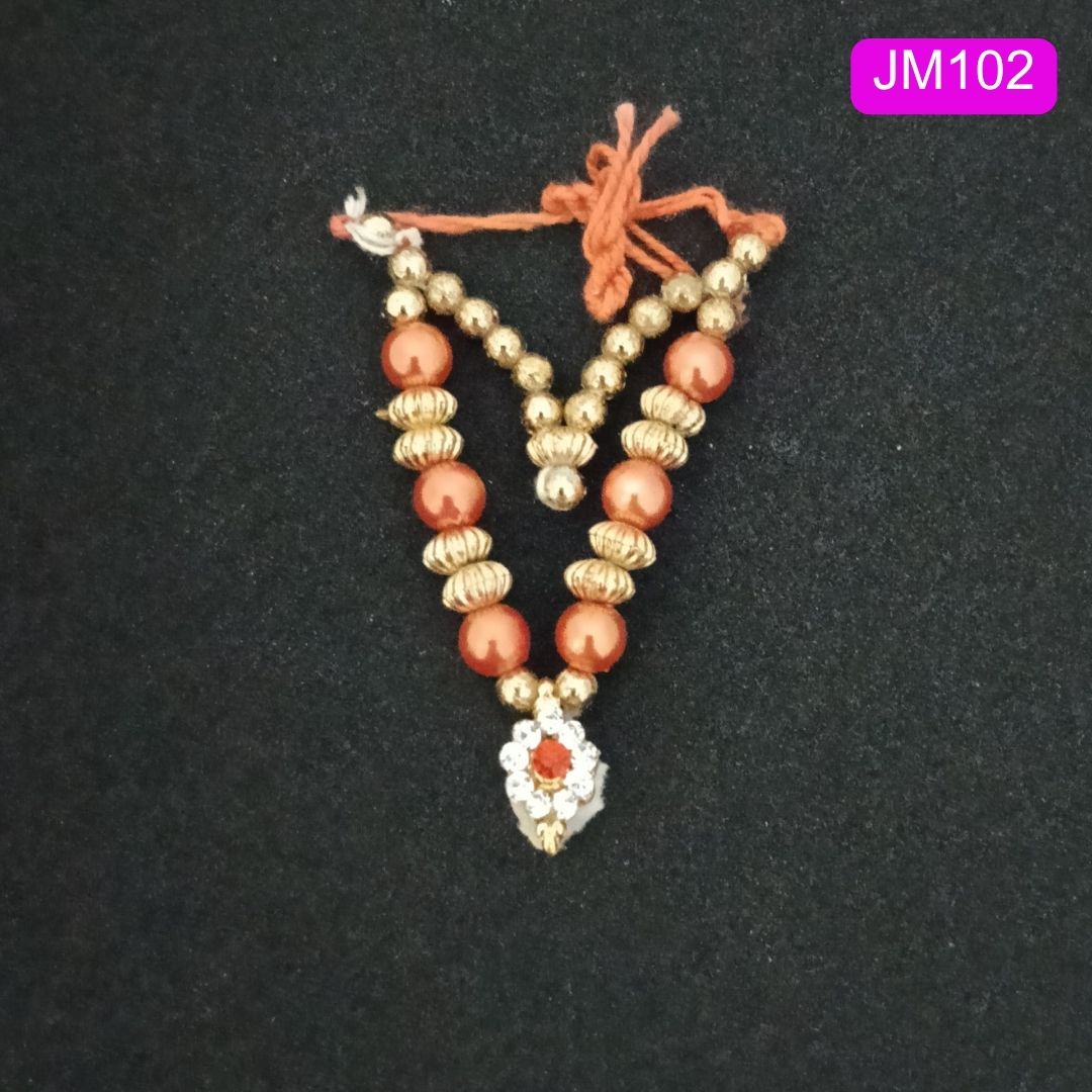 Two layer Moti Haar for your Laddu Gopal ( 6 cm ) || JM102