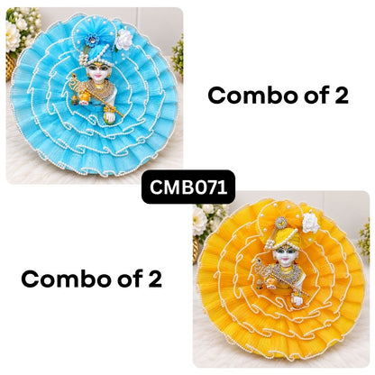 Laddu Gopal Fancy Poshak Collection (Pack of 2) || CMB071