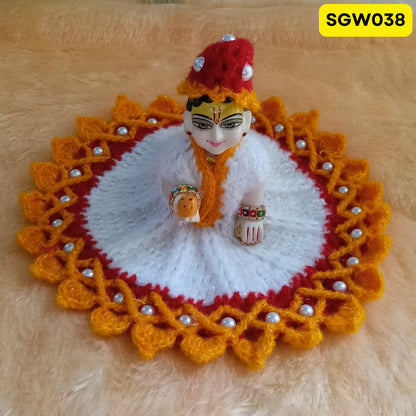 Premium Woolen Dress for Laddu Gopal Ji | SGW038 ( 5, 6 number )