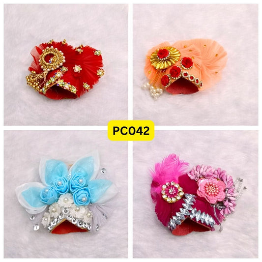 Pagdi for Laddu Gopal ji Combo Pack of 4 | PC042