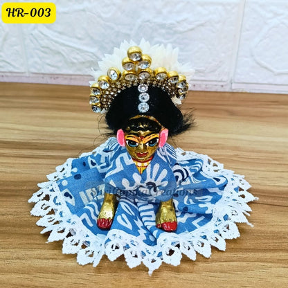 Designer Hair Wig Chhoti for Radha Rani Ji | Size- 2 Number | HR003