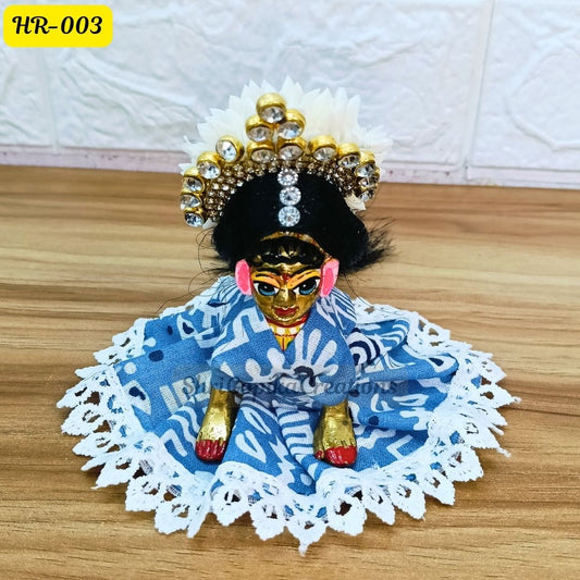 Designer Hair Wig Chhoti for Radha Rani Ji | Size- 2 Number | HR003